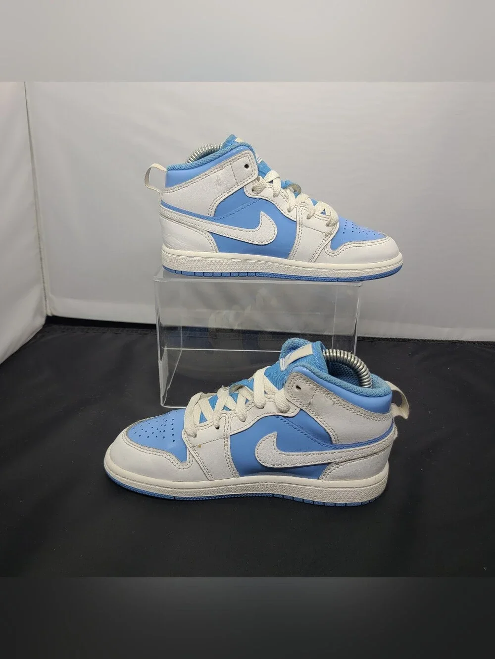 Nike Air Jordan 1 Mid SE GS Legend Blue White FZ3932-114 Kid's size 13C